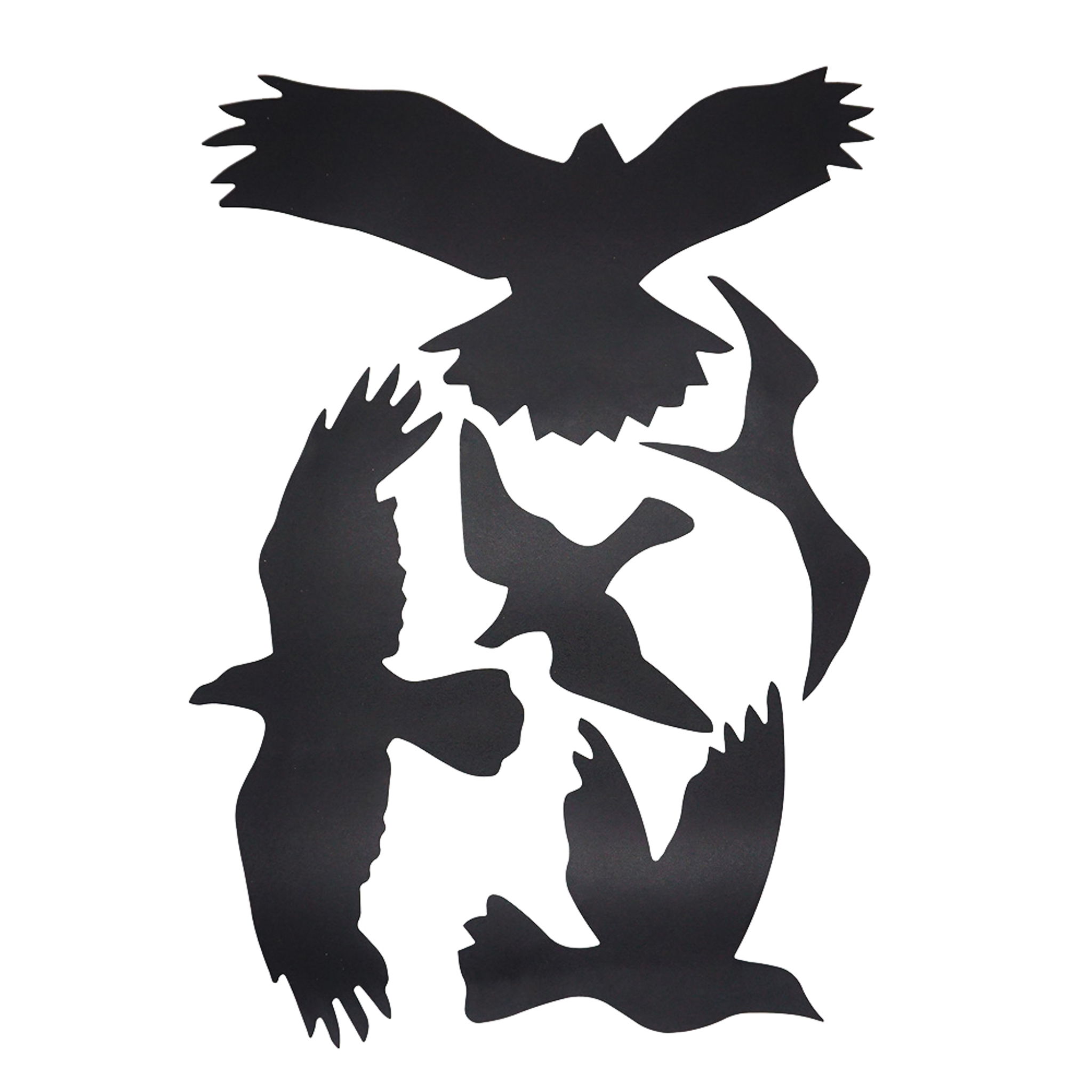 Pestis Fåglar Klistermärke-2