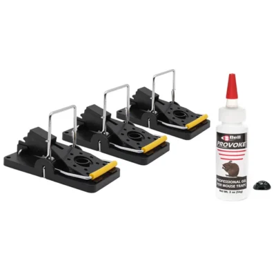 Sparpaket | 3 x Mausefalle + Lockstoff | QuickSnap®