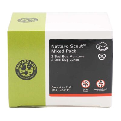 Nattaro® | Scout Vägglusfälla 2-pack + doftbete