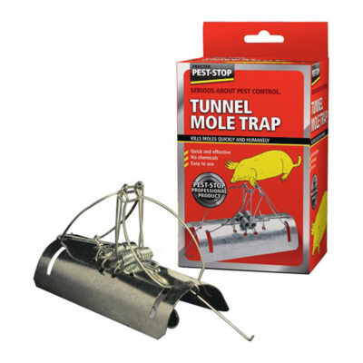 Pest-Stop Tunnel Mullvadsfalla produkt + forpackning
