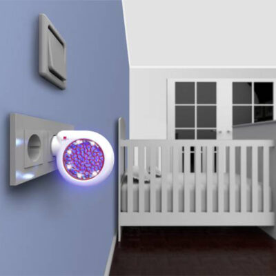 Swissinno® Insektsfangare Mini Eluttag installerad