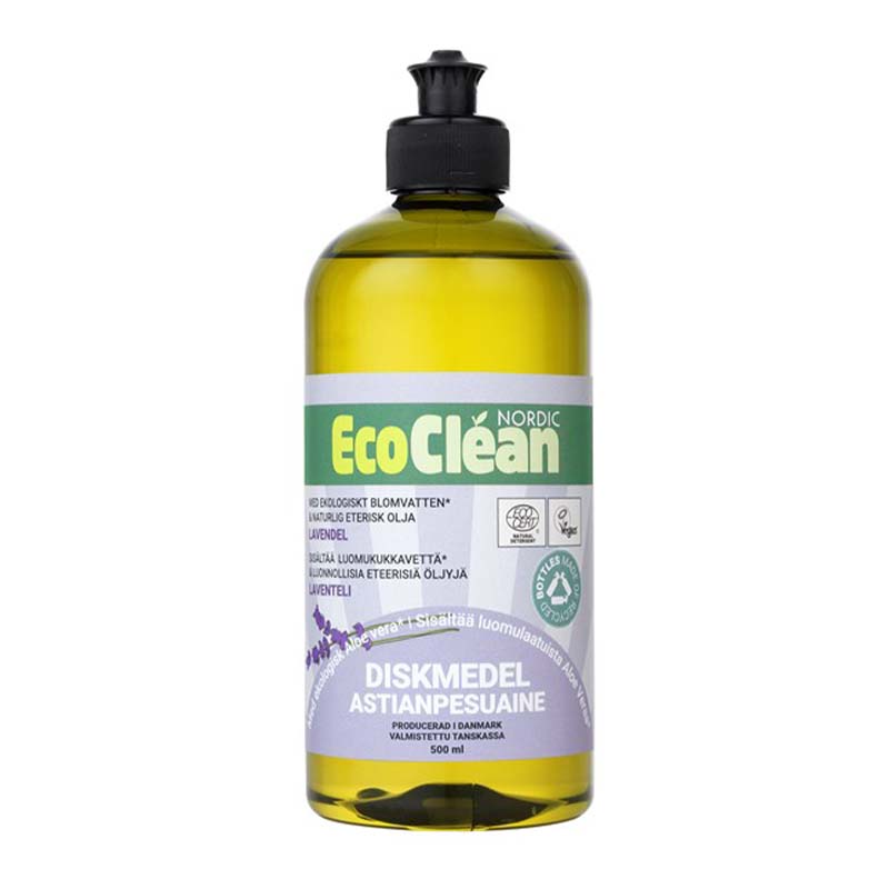 EcoClean Diskmedel Lavendel Ekologisk 500ml produkt