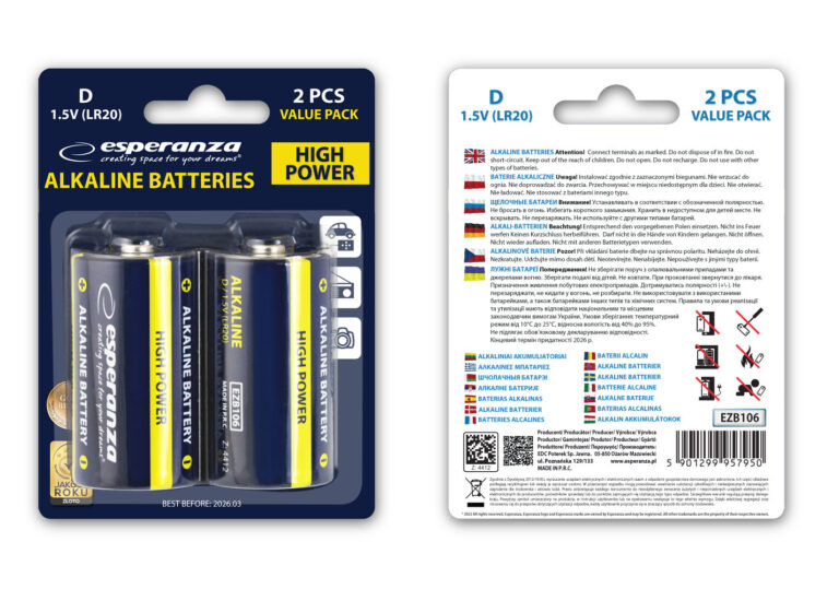D-Batterien 2er-Pack – Bild 2