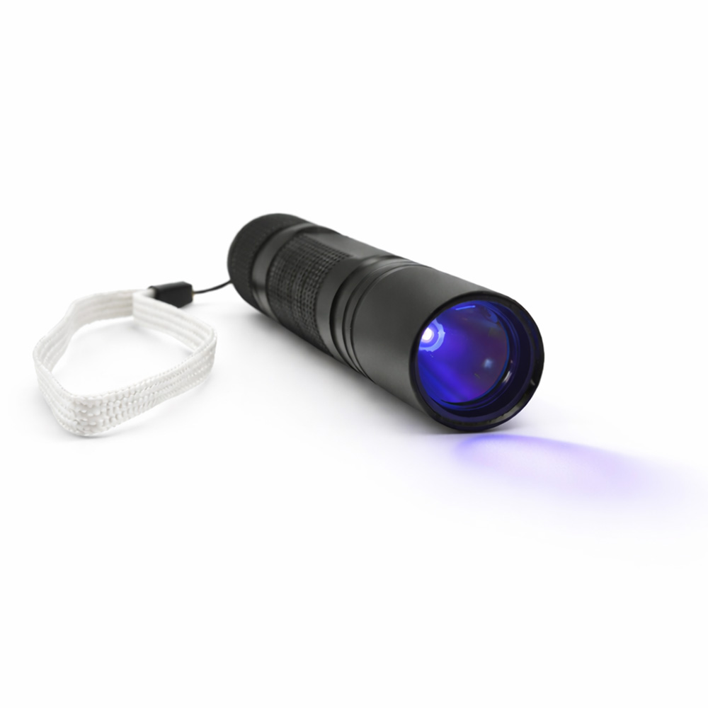 UV-Taschenlampe zur Spurensuche