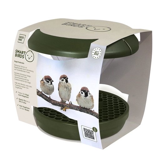 Smart Birds Vogelfutterspender Groß | Swissinno® – Bild 2