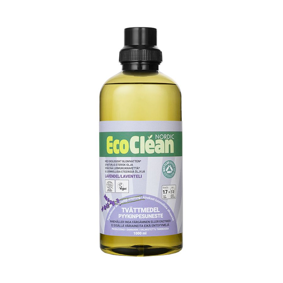 Waschmittel Lavendel Bio 1000 ml | EcoClean™