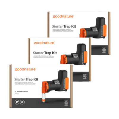 Storpack | 3 st Goodnature® A24 Mus- & Råttfälla Kolsyra
