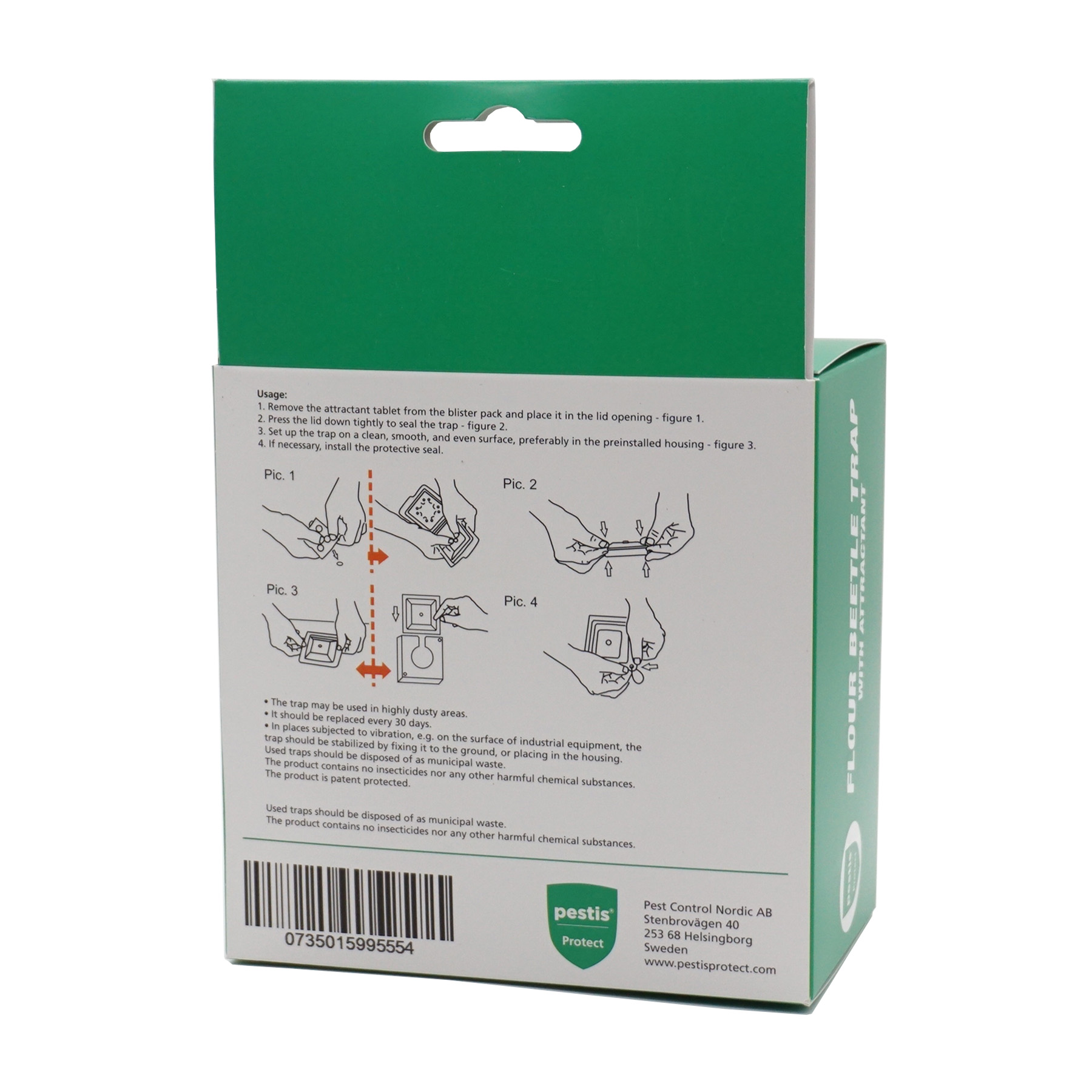 Pestis Protect® | Mjölbagge fälla 3-pack