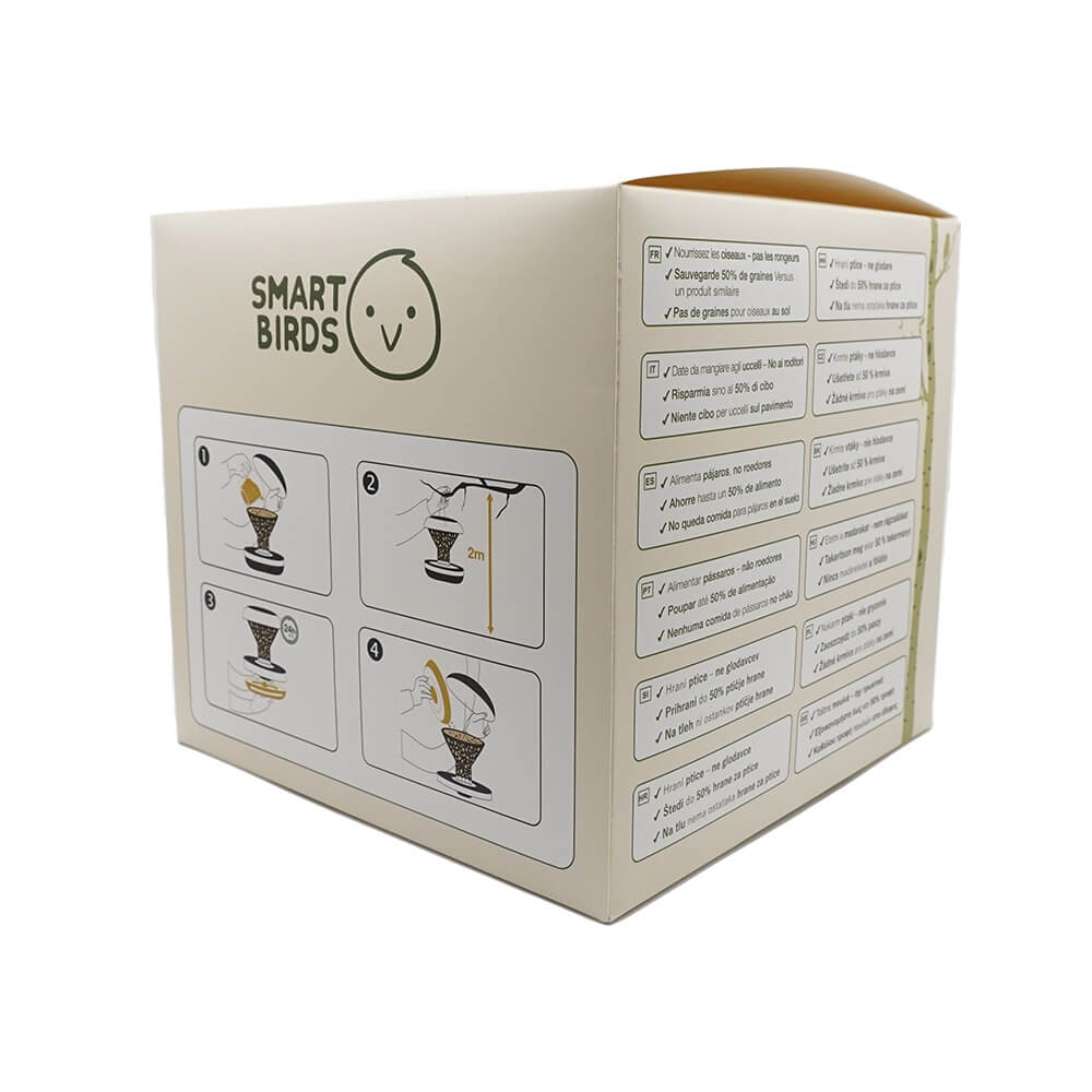 Smart Birds Vogelfutterhaus Klein | Swissinno® – Bild 3