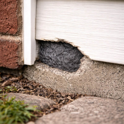 Nagerstopp Stahlwolle 5 cm x 50 cm | Pestis Protect® Umgebung