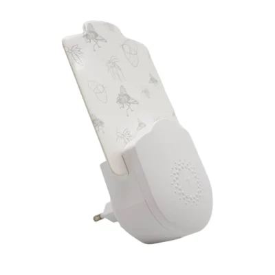 UV-Insektenfalle mit Klebefläche Weiß