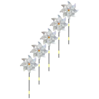 Vogelscheuche für Gartenbeete – 5er-Pack