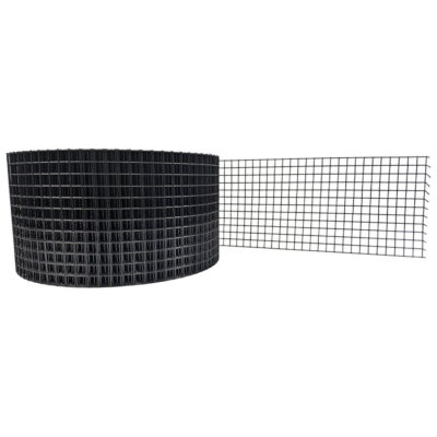 Vogelschutznetz für Solarmodule Komplettset | 15,5 cm x 30 Meter Seite