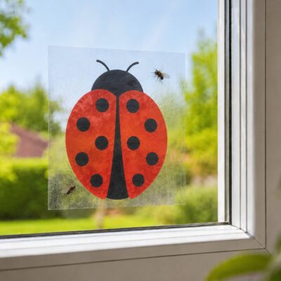 Fliegen- & Insektenfalle | Fenster Marienkäfer 10er-Pack – Umgebung